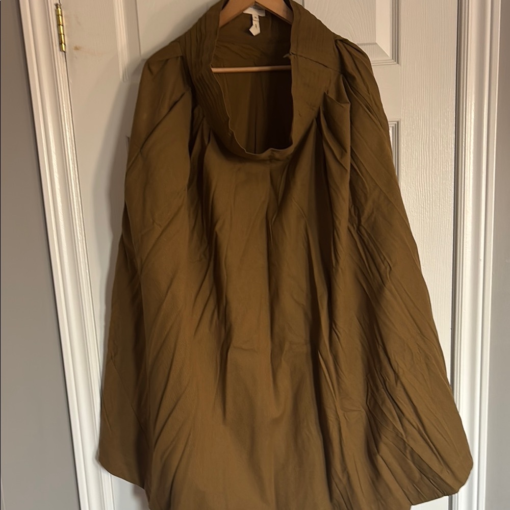 BROWN SKIRT LAUDE THE LABEL XL
